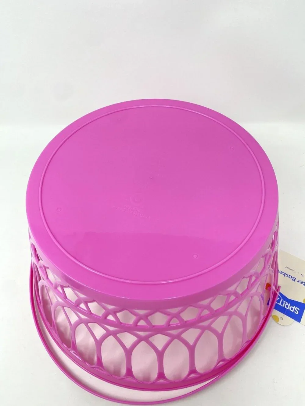Target Retro Vintage Like Plastic Easter Lattice Basket Pink - Spritz™